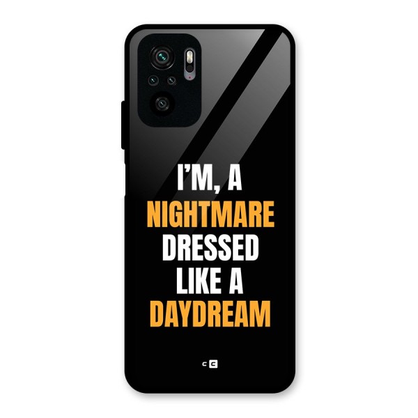 Like A Daydream Glass Back Case for Redmi Note 10