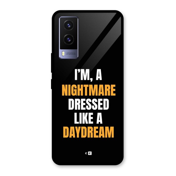 Like A Daydream Glass Back Case for Vivo V21e 5G