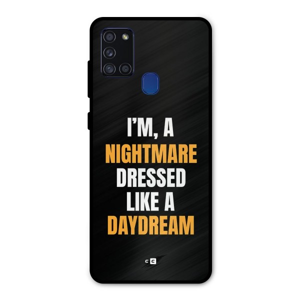 Like A Daydream Metal Back Case for Galaxy A21s