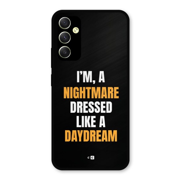 Like A Daydream Metal Back Case for Galaxy A34