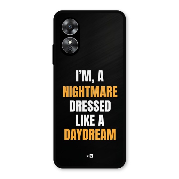 Like A Daydream Metal Back Case for Oppo A17