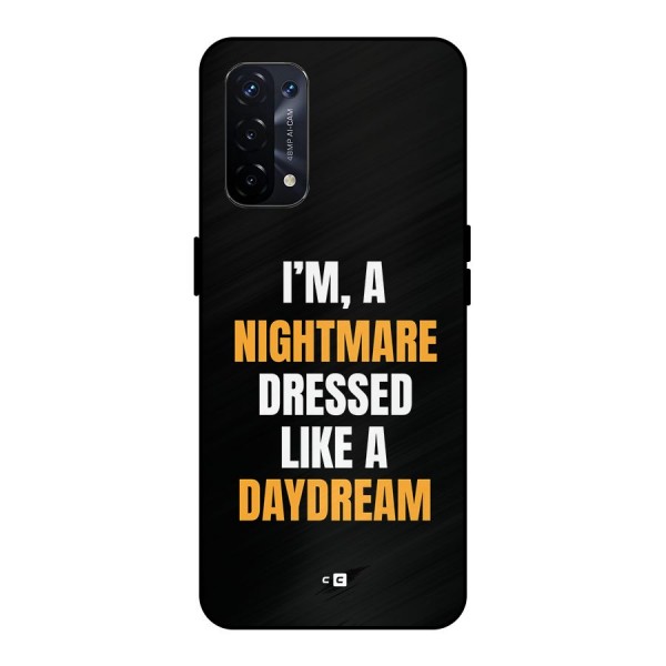 Like A Daydream Metal Back Case for Oppo A74 5G