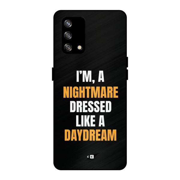 Like A Daydream Metal Back Case for Oppo F19s