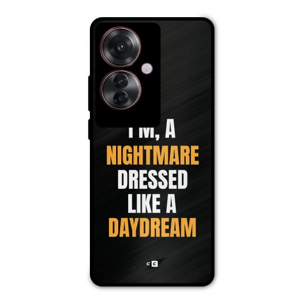 Like A Daydream Metal Back Case for Oppo F25 Pro