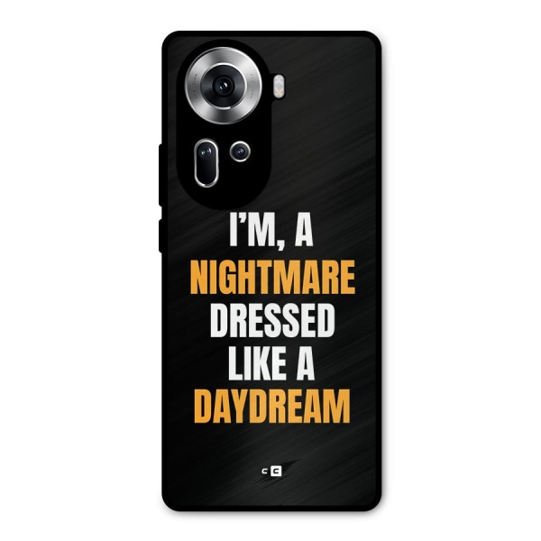 Like A Daydream Metal Back Case for Oppo Reno11 5G