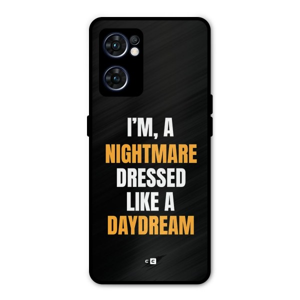 Like A Daydream Metal Back Case for Oppo Reno7 5G