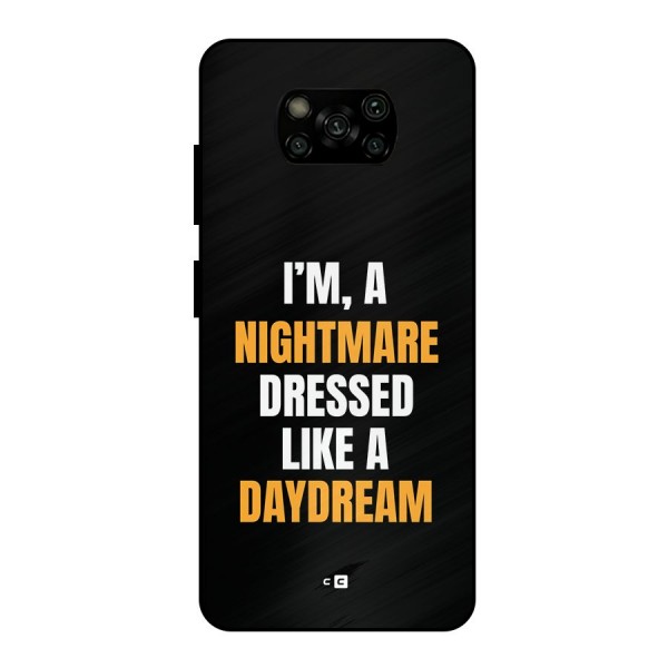 Like A Daydream Metal Back Case for Poco X3