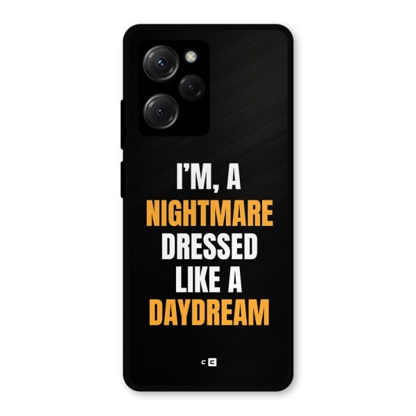 Like A Daydream Metal Back Case for Poco X5 Pro