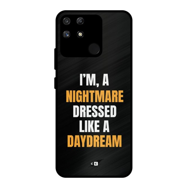 Like A Daydream Metal Back Case for Realme Narzo 50A