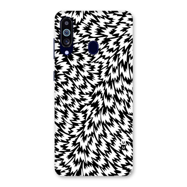 Lion Abstract Art Pattern Back Case for Galaxy A60