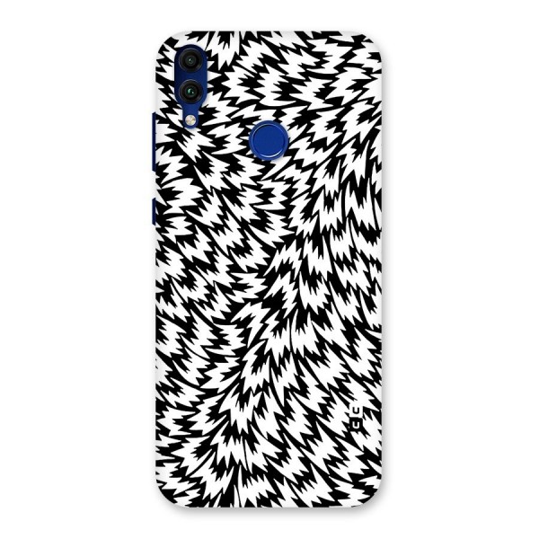 Lion Abstract Art Pattern Back Case for Honor 8C