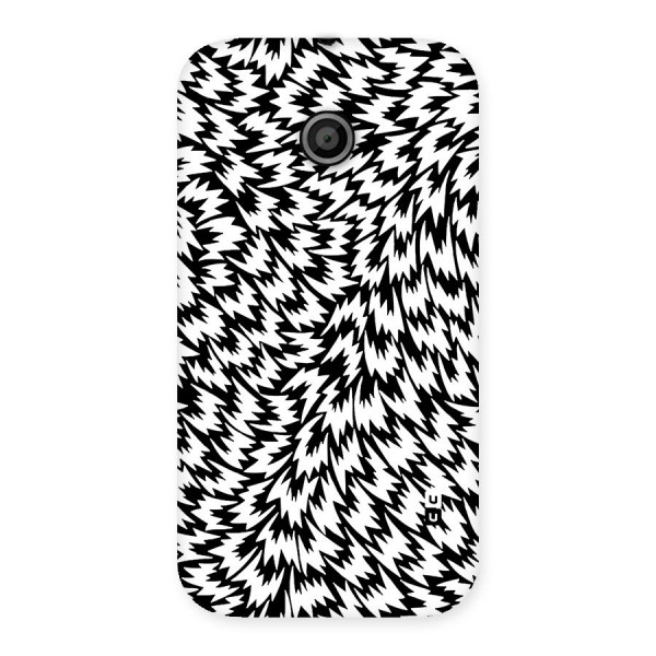 Lion Abstract Art Pattern Back Case for Moto E