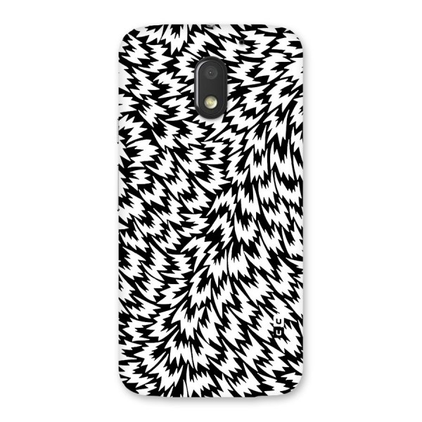 Lion Abstract Art Pattern Back Case for Moto E3 Power