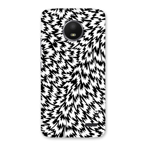 Lion Abstract Art Pattern Back Case for Moto E4