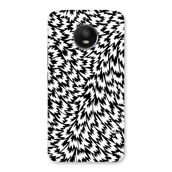 Lion Abstract Art Pattern Back Case for Moto E4 Plus