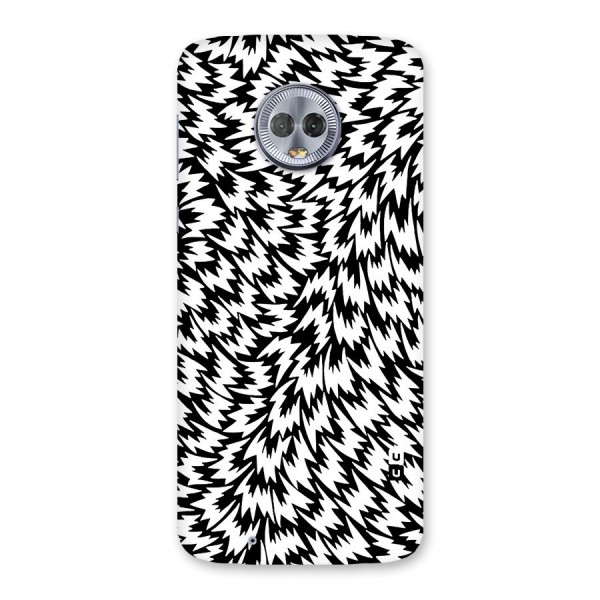 Lion Abstract Art Pattern Back Case for Moto G6