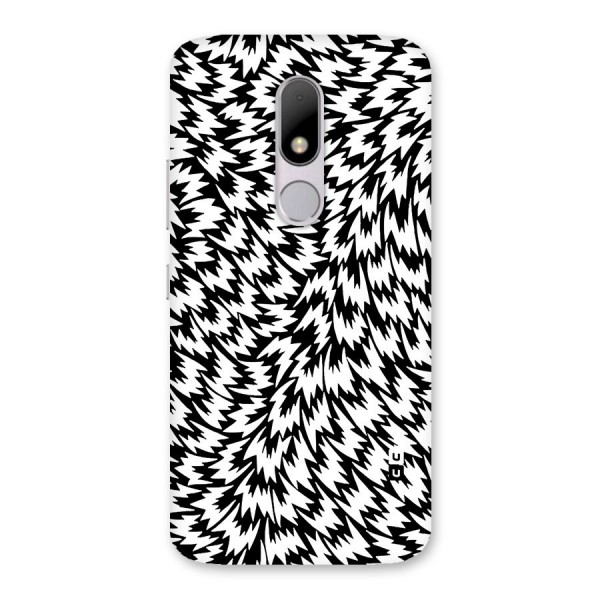 Lion Abstract Art Pattern Back Case for Moto M