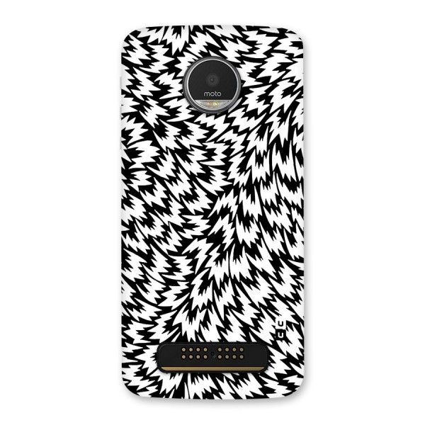 Lion Abstract Art Pattern Back Case for Moto Z Play