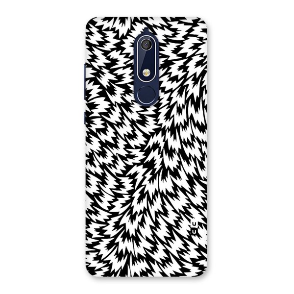 Lion Abstract Art Pattern Back Case for Nokia 5.1