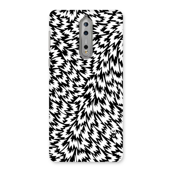 Lion Abstract Art Pattern Back Case for Nokia 8