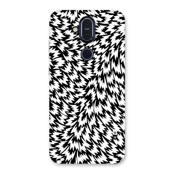 Lion Abstract Art Pattern Back Case for Nokia 8.1