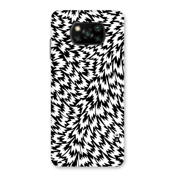 Lion Abstract Art Pattern Back Case for Poco X3