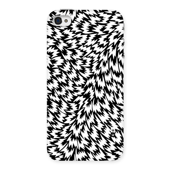 Lion Abstract Art Pattern Back Case for iPhone 4 4s