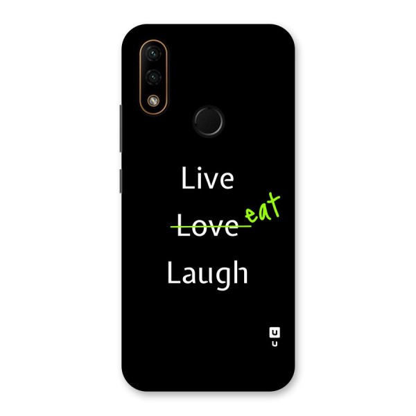 Live Eat Laugh Back Case for Lenovo A6 Note