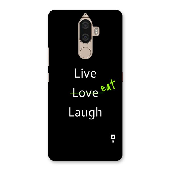 Live Eat Laugh Back Case for Lenovo K8 Note