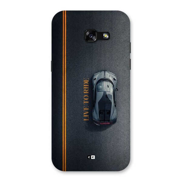 Live To Ride Back Case for Galaxy A5 2017