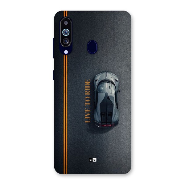 Live To Ride Back Case for Galaxy A60