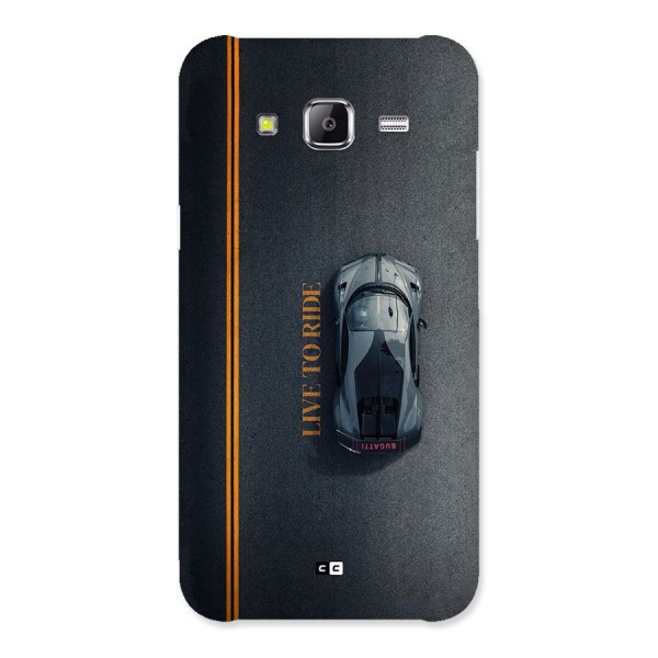 Live To Ride Back Case for Galaxy J5