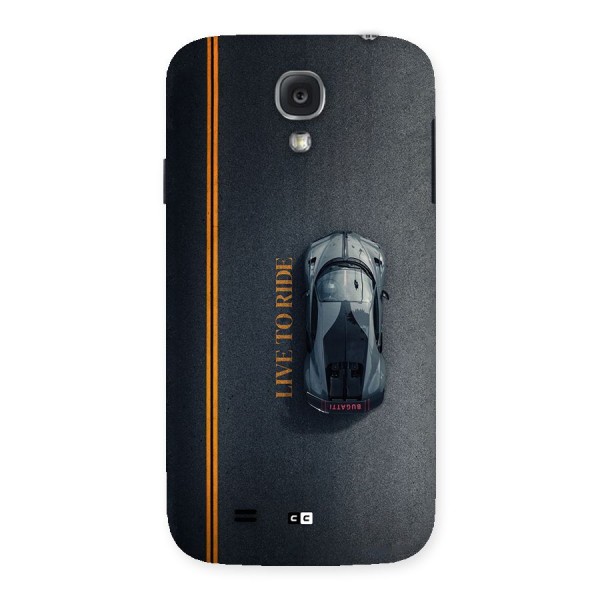 Live To Ride Back Case for Galaxy S4