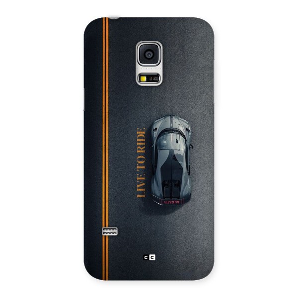 Live To Ride Back Case for Galaxy S5 Mini