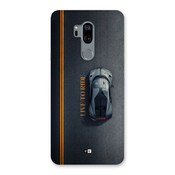 Live To Ride Back Case for LG G7