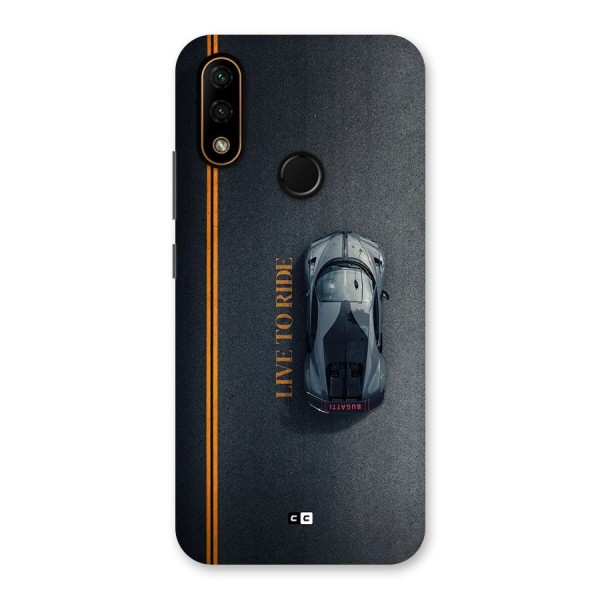 Live To Ride Back Case for Lenovo A6 Note