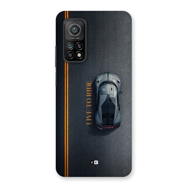 Live To Ride Back Case for Mi 10T Pro 5G