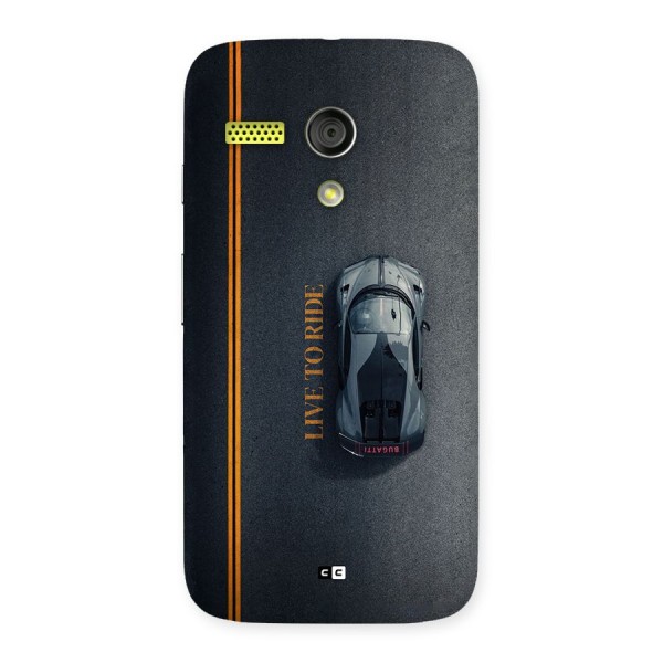 Live To Ride Back Case for Moto G