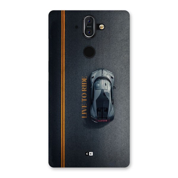 Live To Ride Back Case for Nokia 8 Sirocco