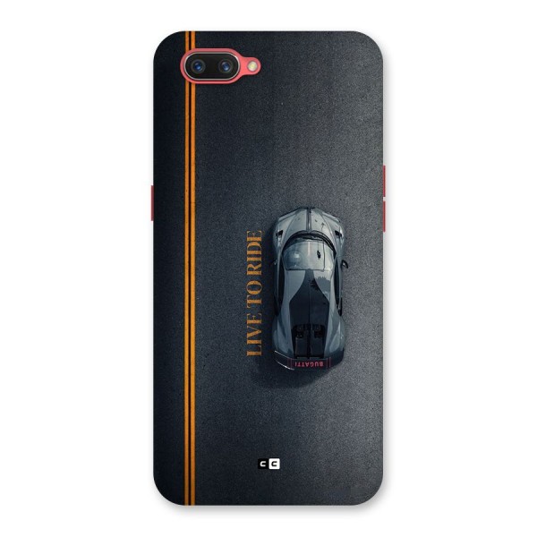 Live To Ride Back Case for Oppo A3s