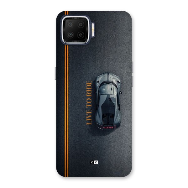 Live To Ride Back Case for Oppo F17