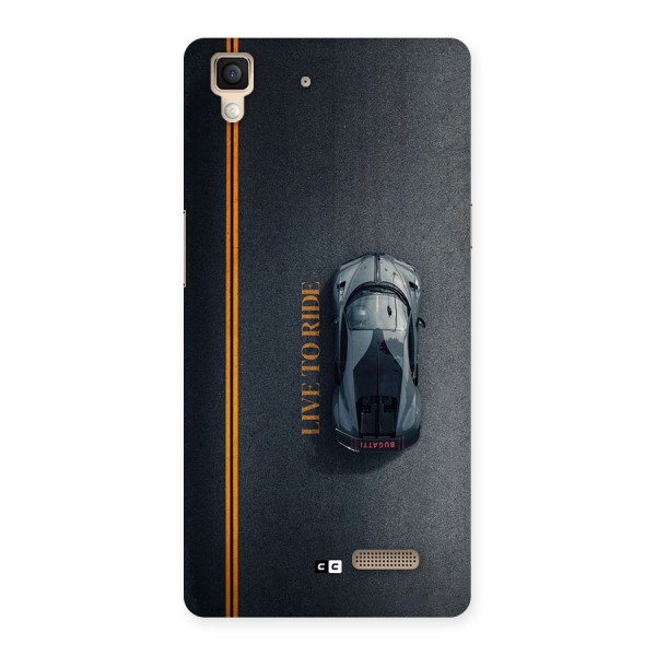 Live To Ride Back Case for Oppo R7