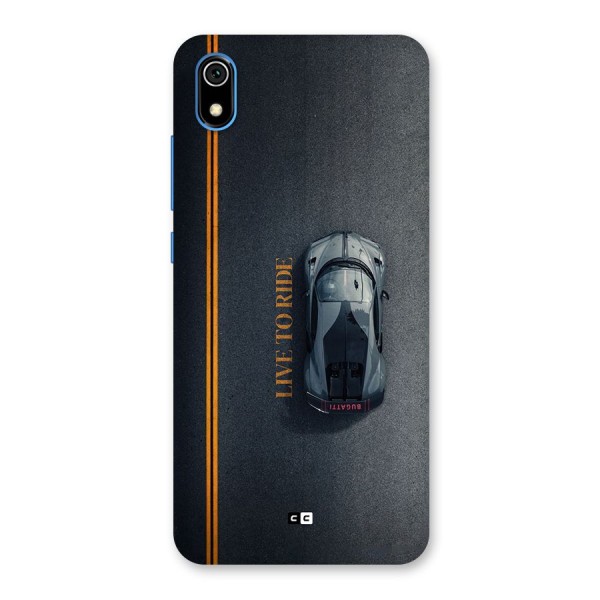 Live To Ride Back Case for Redmi 7A