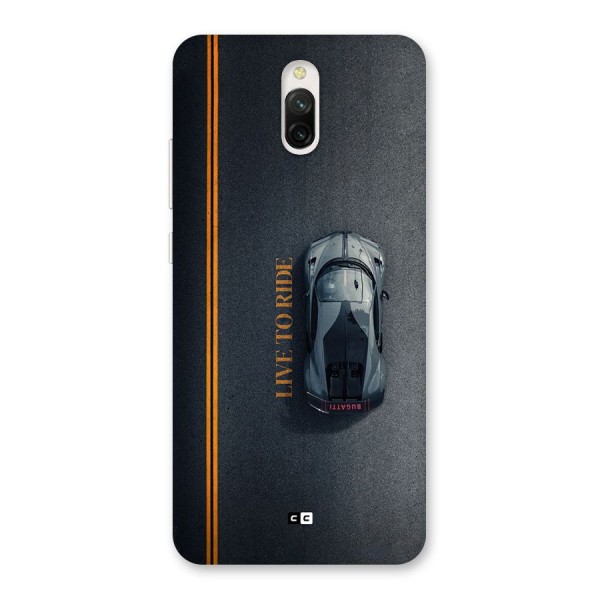 Live To Ride Back Case for Redmi 8A Dual