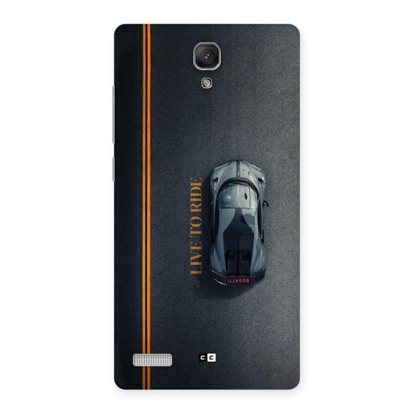 Live To Ride Back Case for Redmi Note