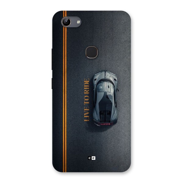 Live To Ride Back Case for Vivo Y81