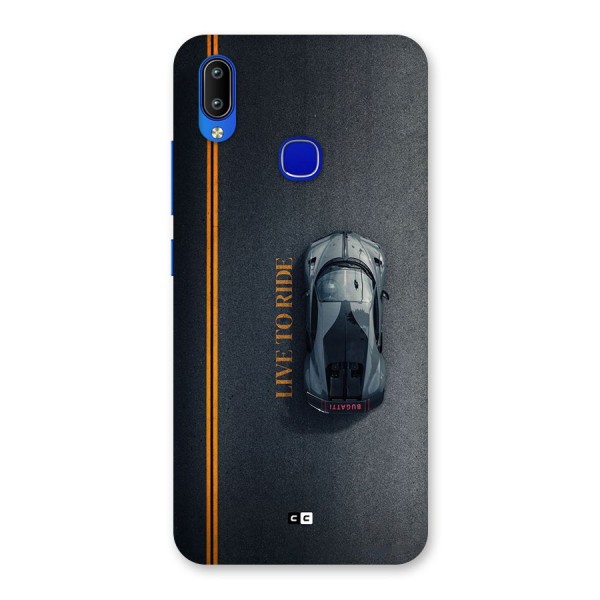 Live To Ride Back Case for Vivo Y91