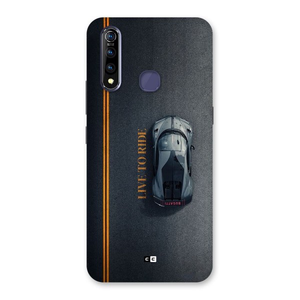 Live To Ride Back Case for Vivo Z1 Pro