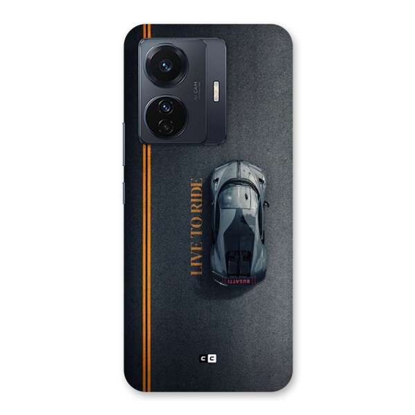 Live To Ride Back Case for Vivo iQOO Z6 Pro