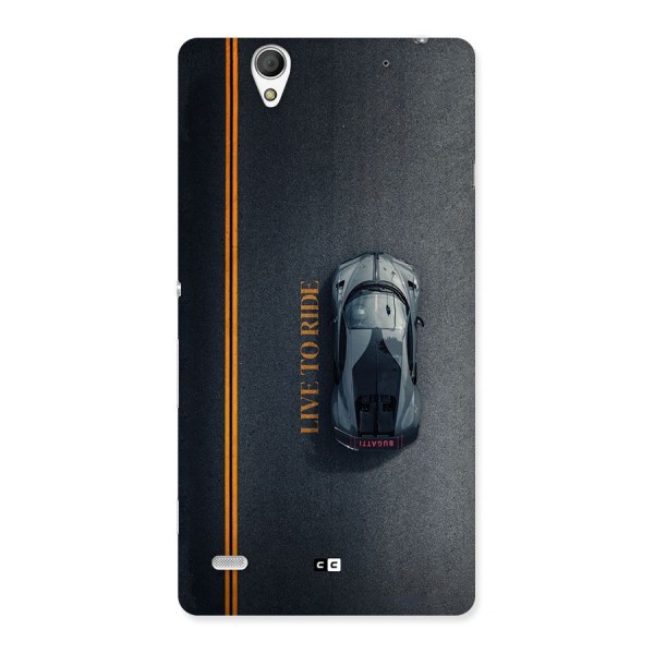 Live To Ride Back Case for Xperia C4